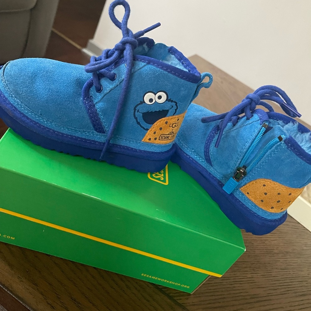 Cookie monster UGG boots